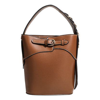 Chic Small Hand Bucket Bag – Stylish Fashion Commuter Shoulder Crossbody Bag & Compact Tote Purse hobo