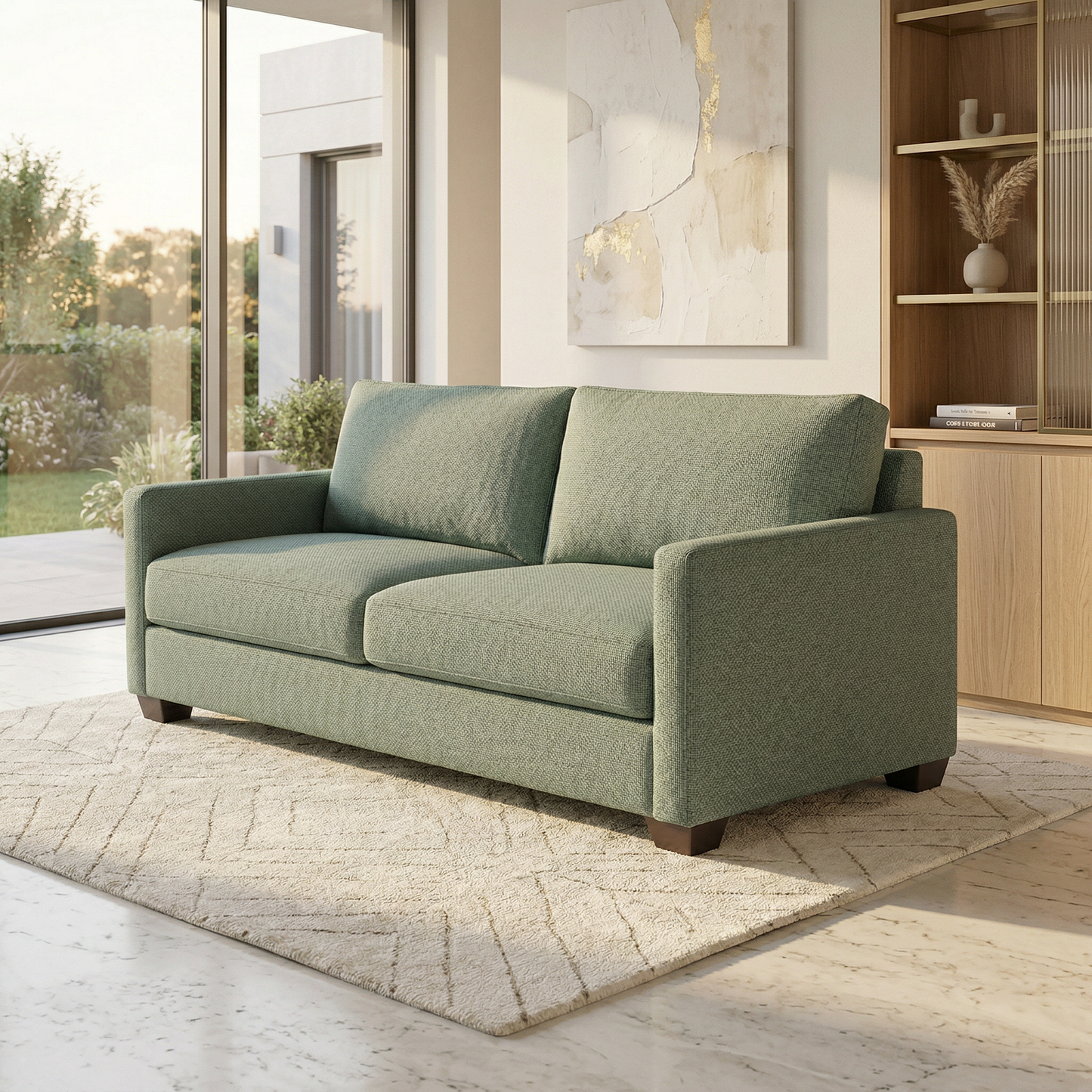 Damon Sofa – Made in USA, Custom Fabric Options