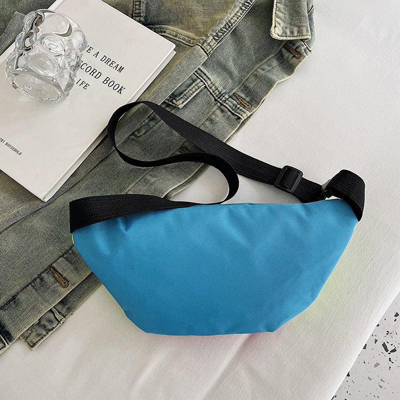 Outdoor Leisure Large-Capacity Lightweight Sports Crossbody Bag