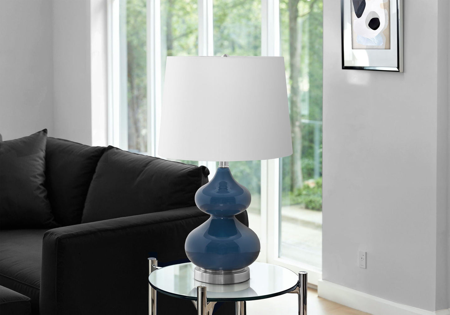 Lighting, Glass, Contemporary Table Lamp