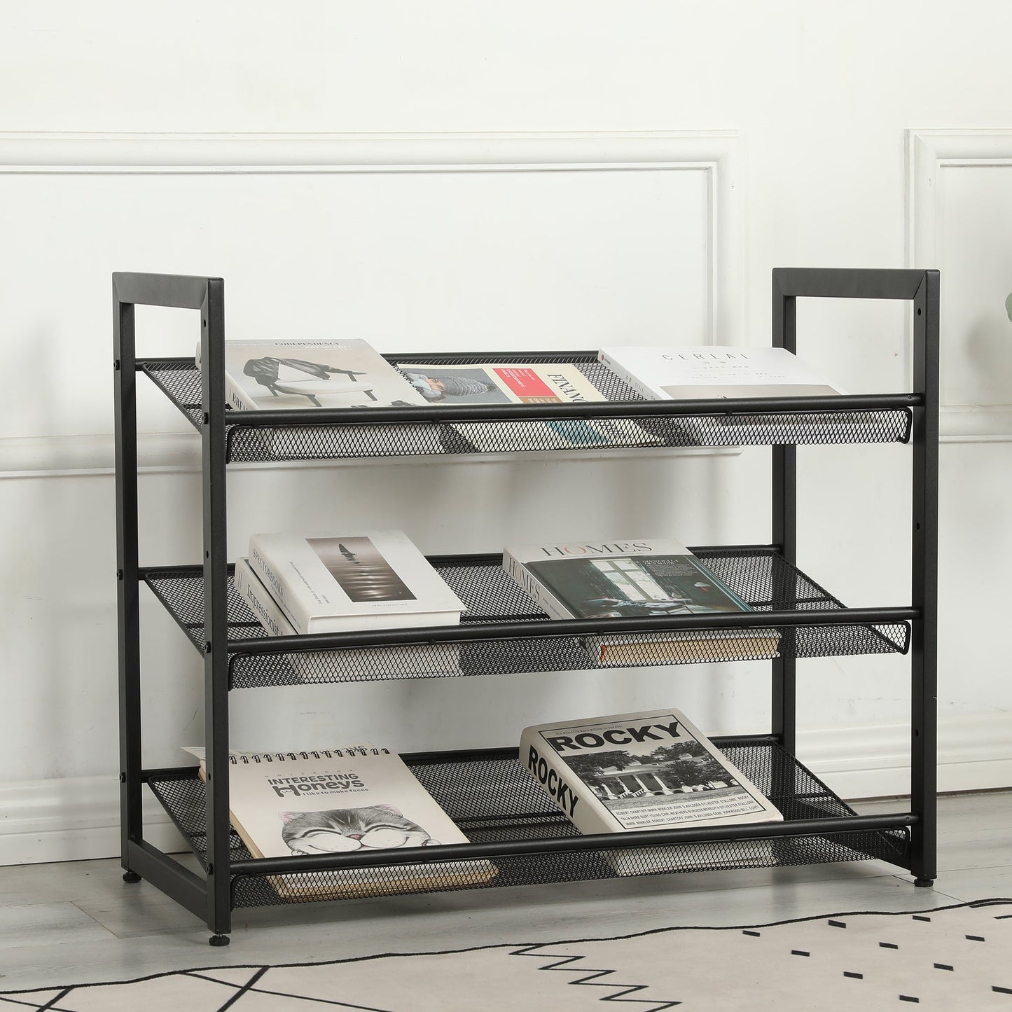 3-Tier Adjustable Shoe Rack