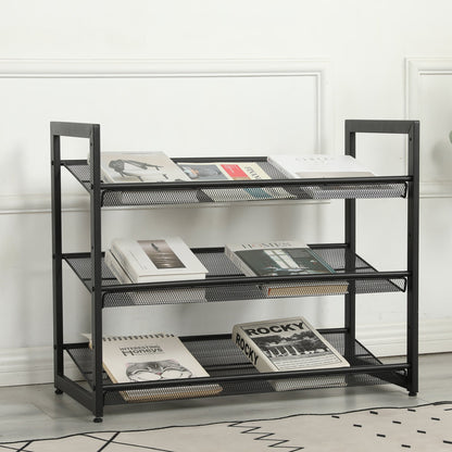 3-Tier Adjustable Shoe Rack