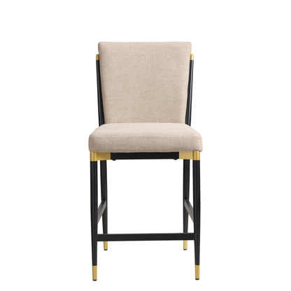 Modern Armless Counter Stool - Set of 2