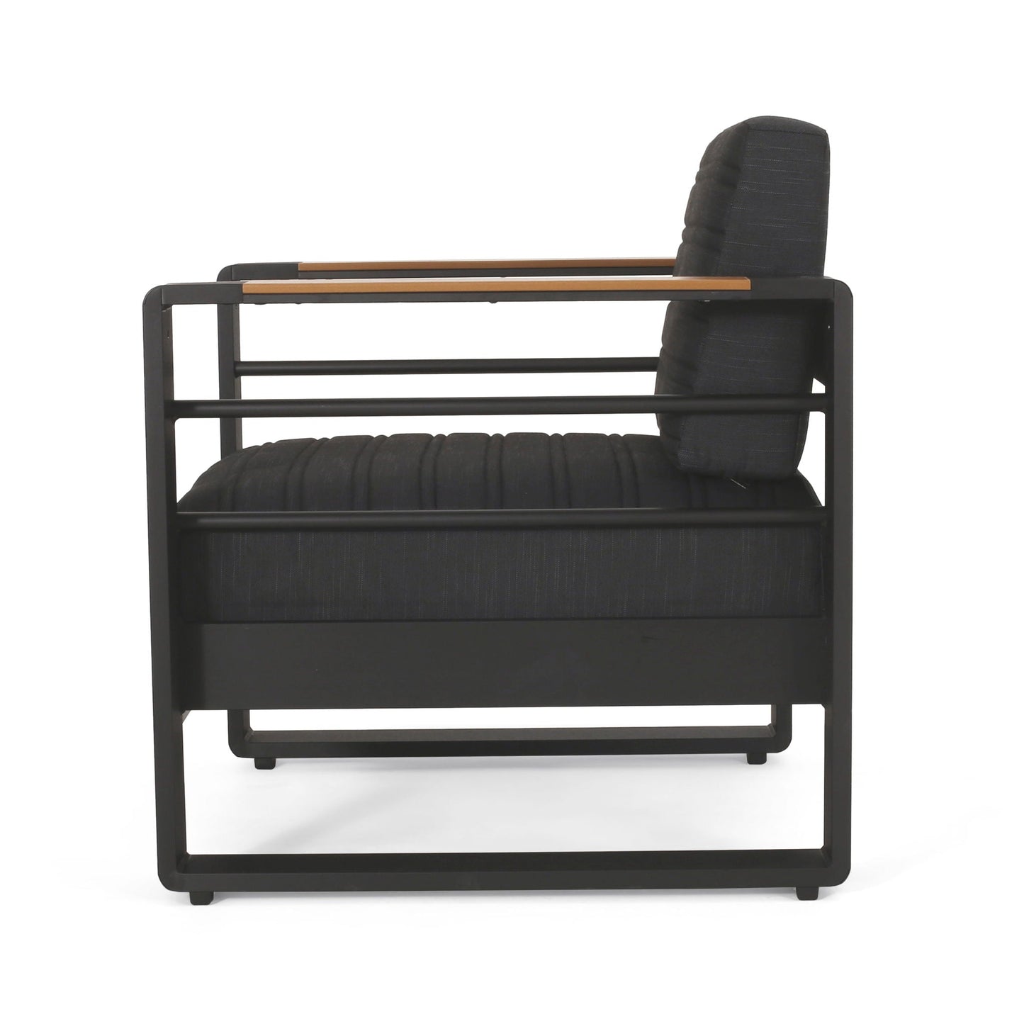 Giovanna Club Chair Set With Aluminum Frame