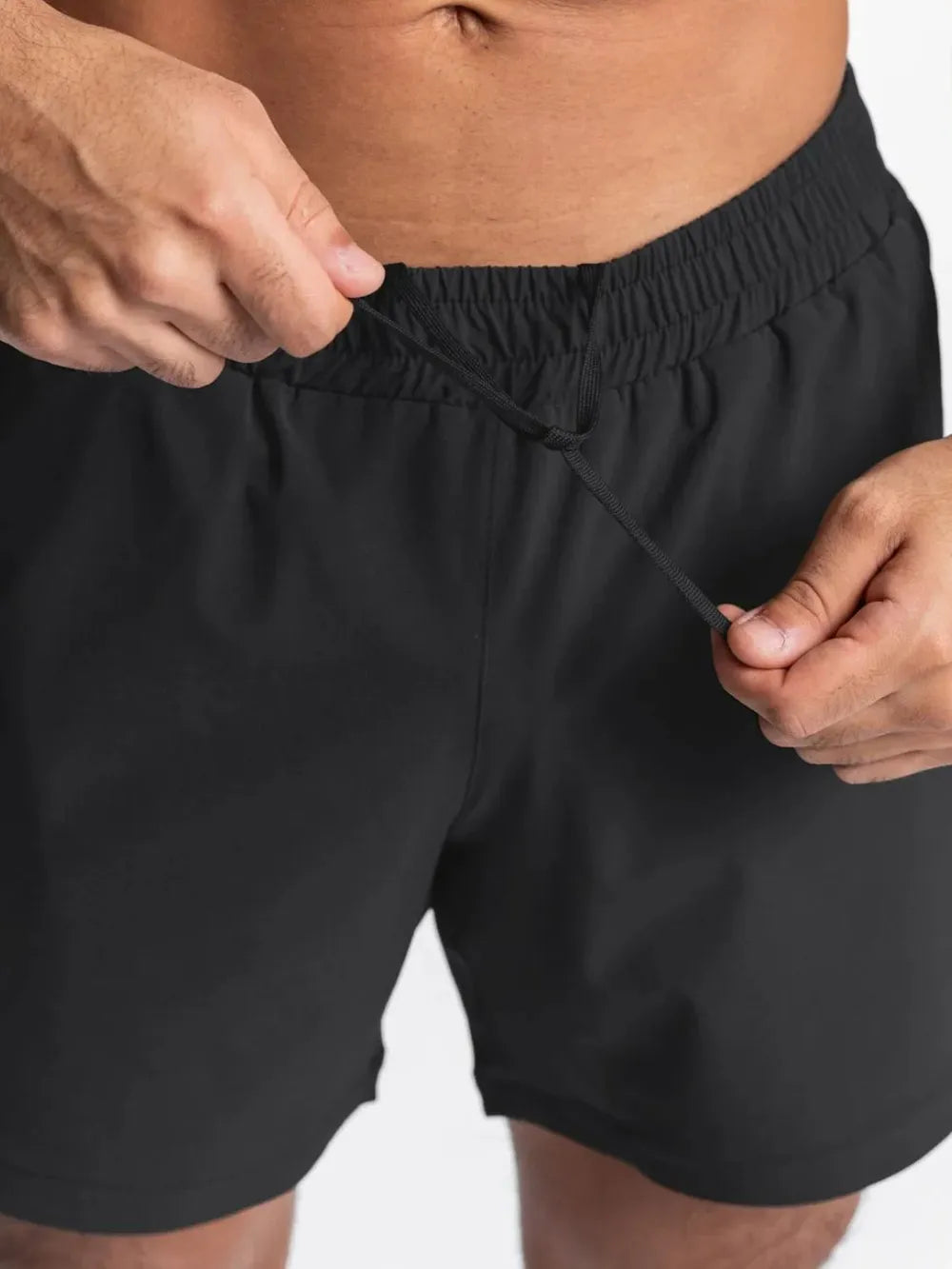 Men's Elastic Waist Active Shorts