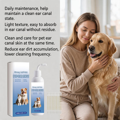 Pet Ear Cleaning Liquid Cat And Dog Ear Cleaning Liquid Gentle Cleaning Ear And Ear Canal Refreshing And Comfortable Daily Care