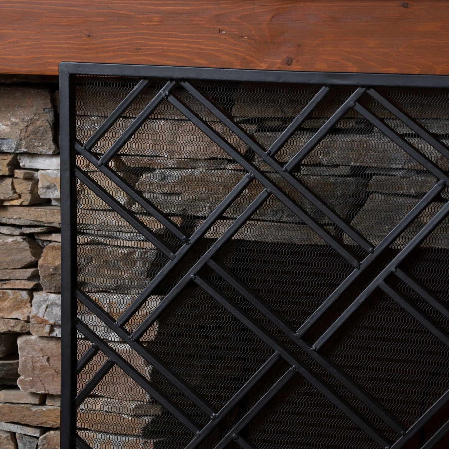 Elegant Design Fire Screen Protective Barrier