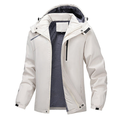 Plus Size Loose And Warm Coat For Men