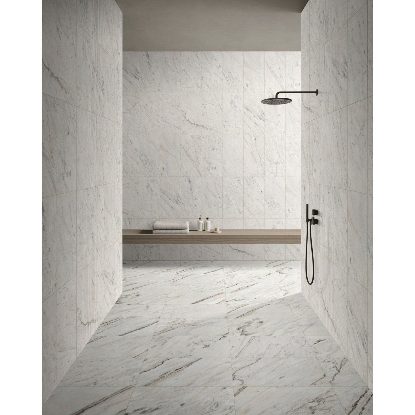 Textured Finished, 3D Tiles For Wall Decoration (Set of 4)