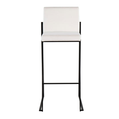 Fuji - Contemporary High Back Barstool Elegant Design