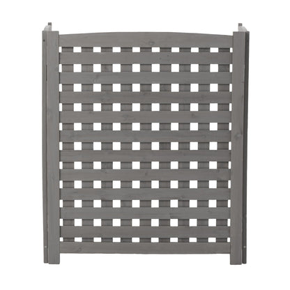 3 Panel Outdoor Air Conditioner Fence Screen