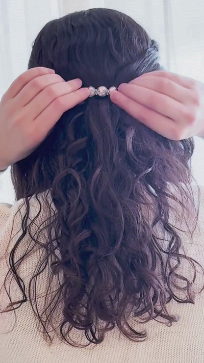 Moon Phase Hair Clip Barrette