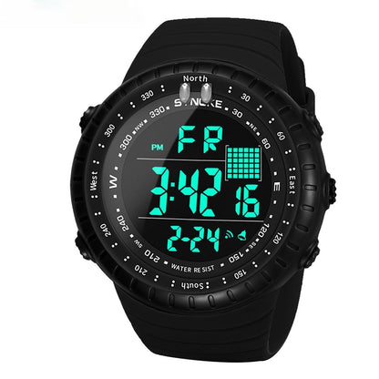 Waterproof Multifunctional Outdoor Electronic Watch Men