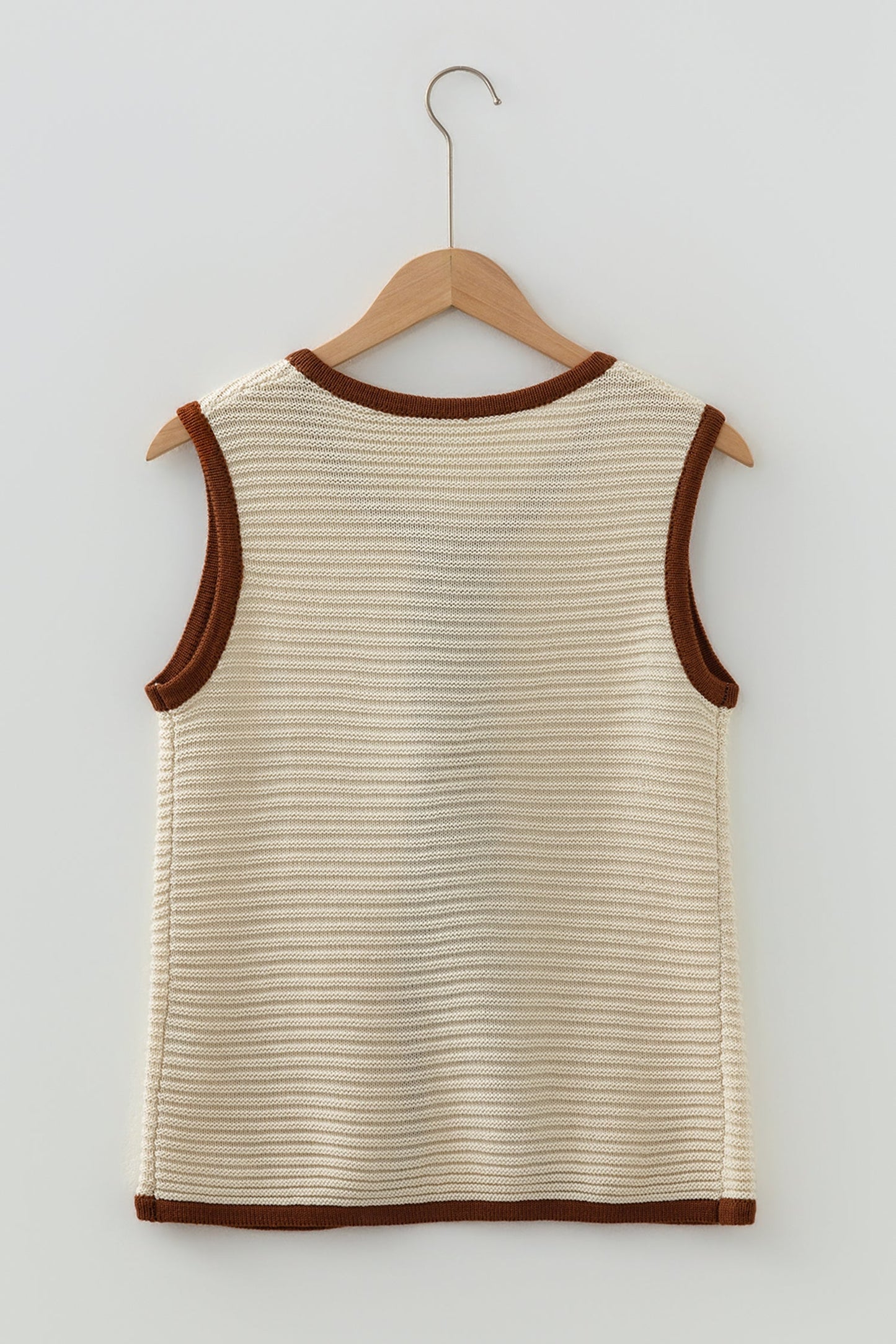 Aaliyah Trim Ties Front Sweater