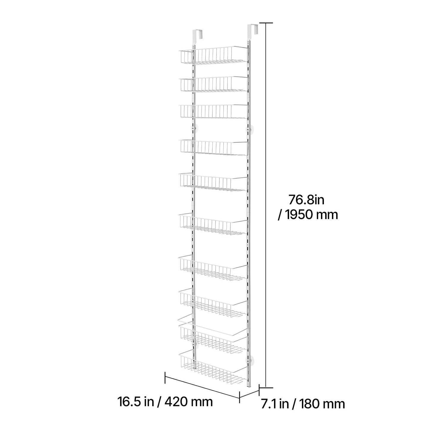 Over The Door Pantry Organizer