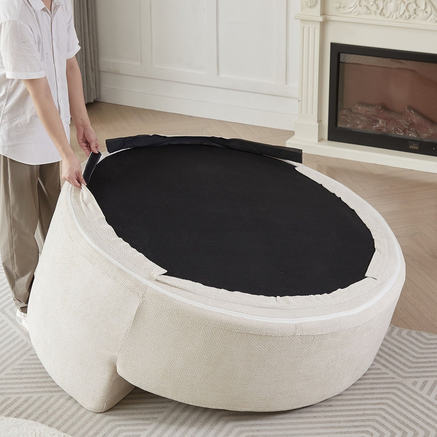 Single Sofa, Sleeper Chair For Living Room