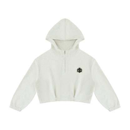 Loki & Ivy Women’s Boxy Quarter-Zip Hoodie