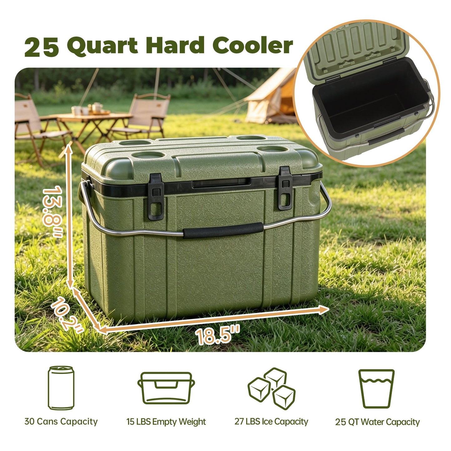 25 Quart Cooler