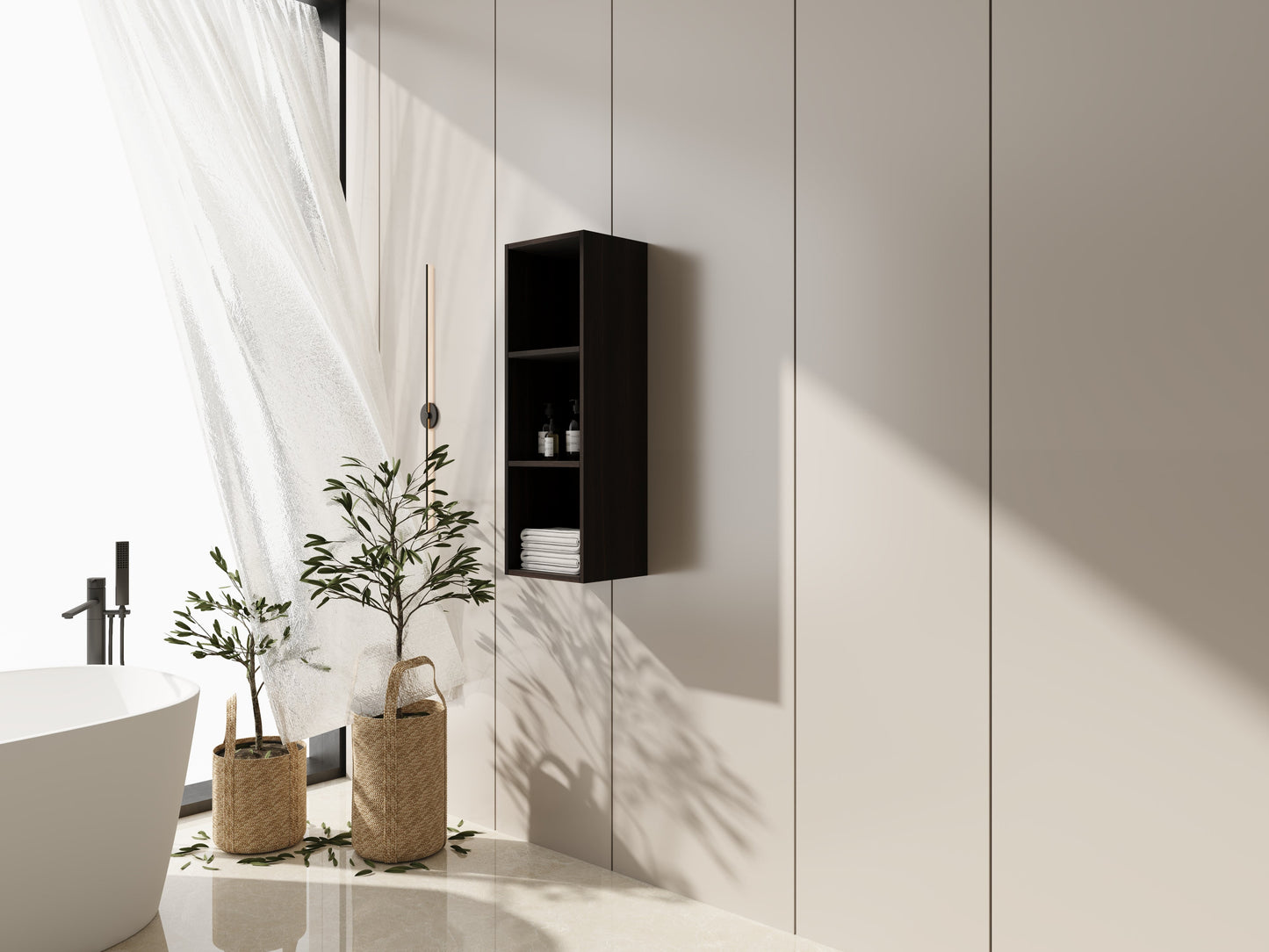 12 Inch Small Wall Mounted Storage Shelves