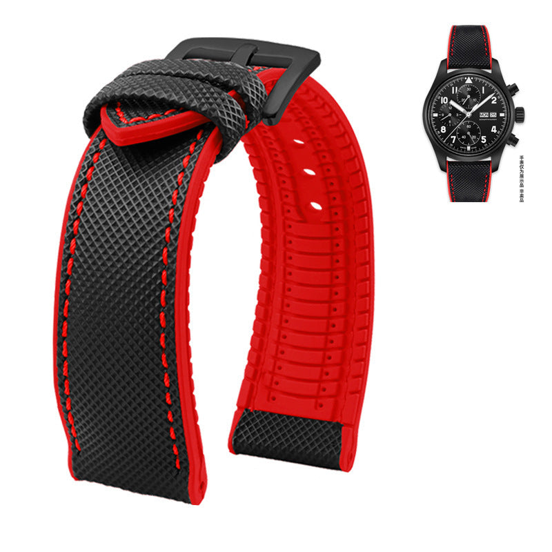 Nylon Rubber Watch Strap Adapter