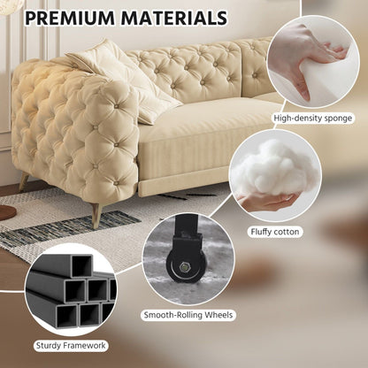 3-In-1 Convertible Sleeper Sofa