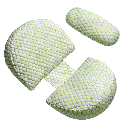 Pregnancy Pillows Adjustable Support Maternity PillowÊSoft Side Sleeper Pregnancy Pillows Wedge Pillow with Detachable Pillow Cover