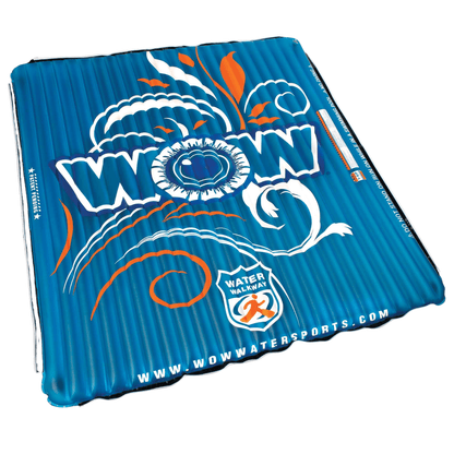 WOW Watersports Water Walkway 6 x 6 Inflatable Walkway with Zippers
