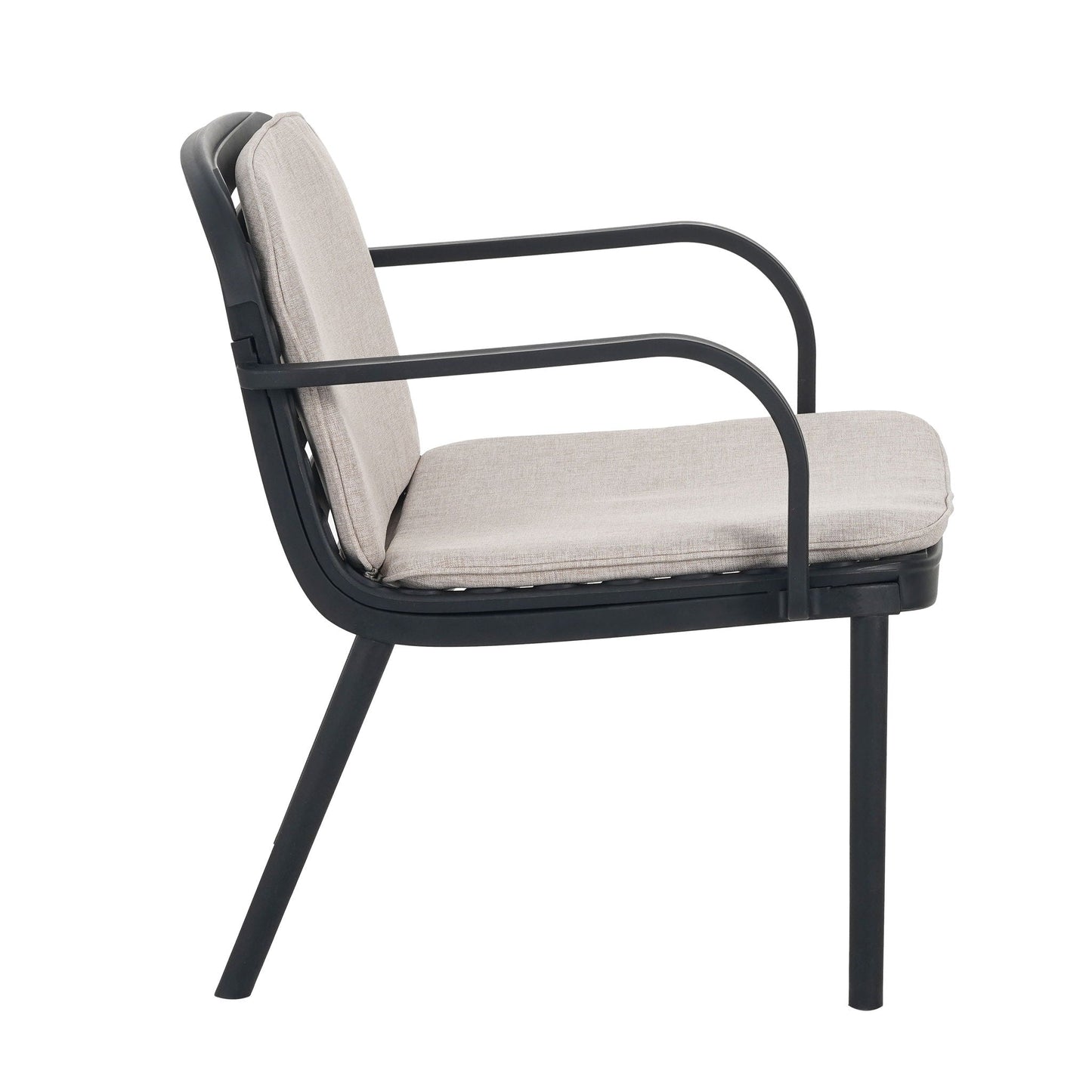 Luna Outdoor Patio 3 Pieces Chat Set