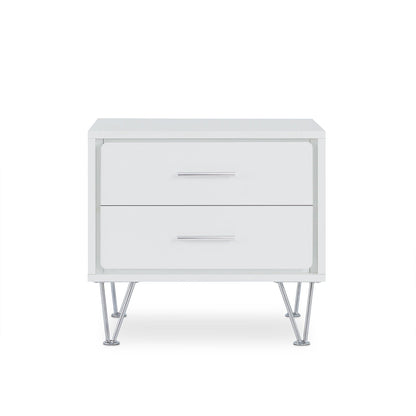 Deoss - Accent Table - White