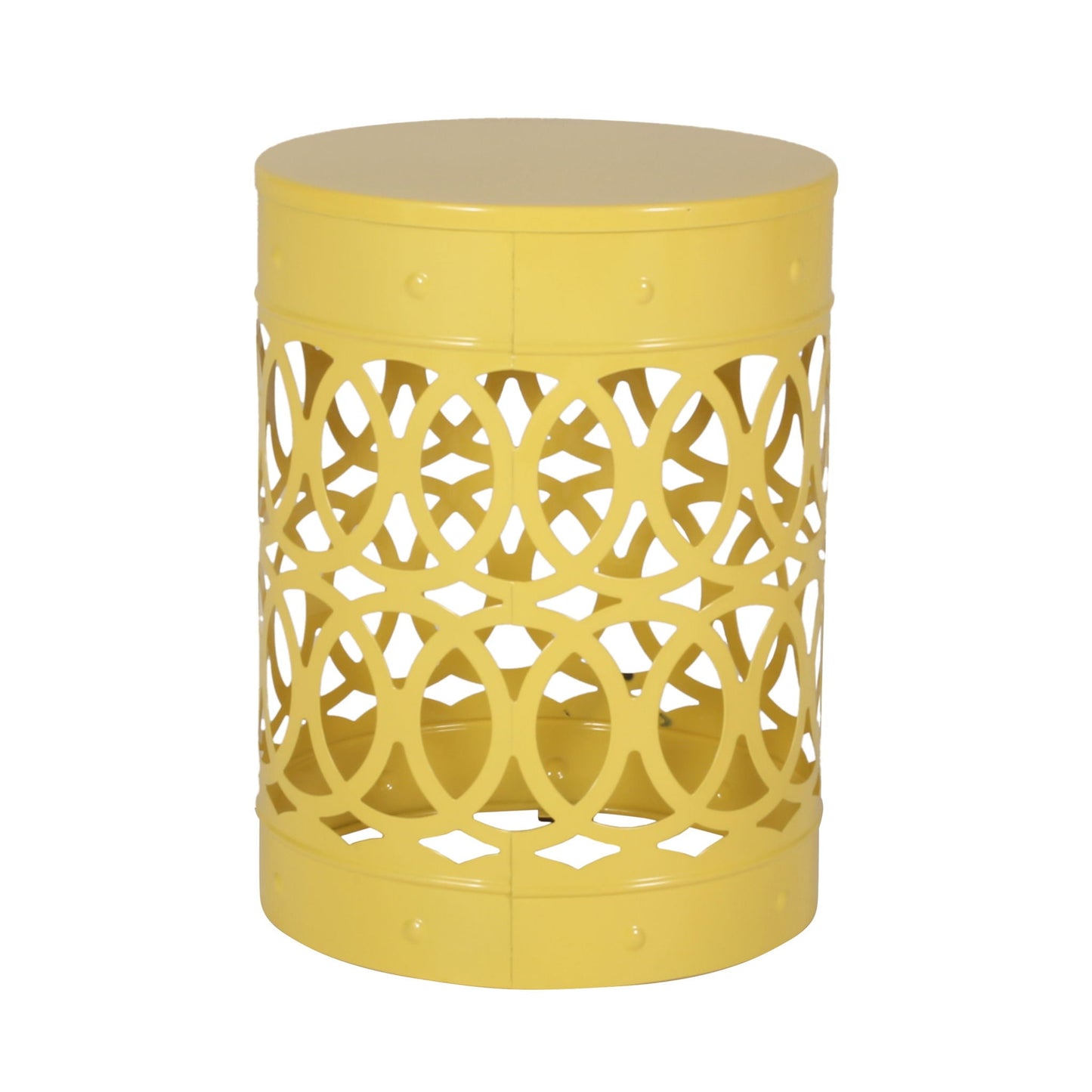 Outdoor Metal Side Table Set of 2