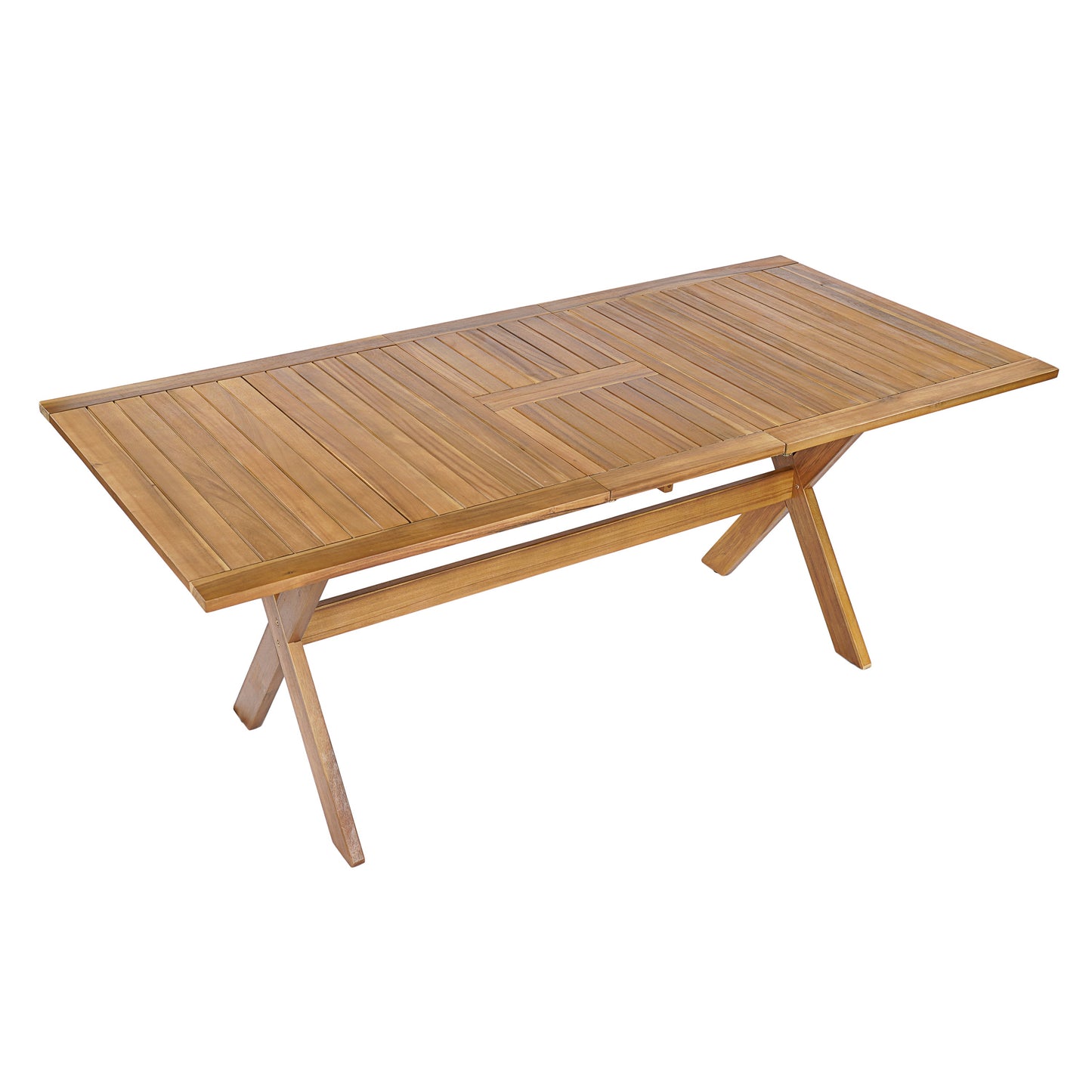 7-Piece Acacia Wood Outdoor Dining Set