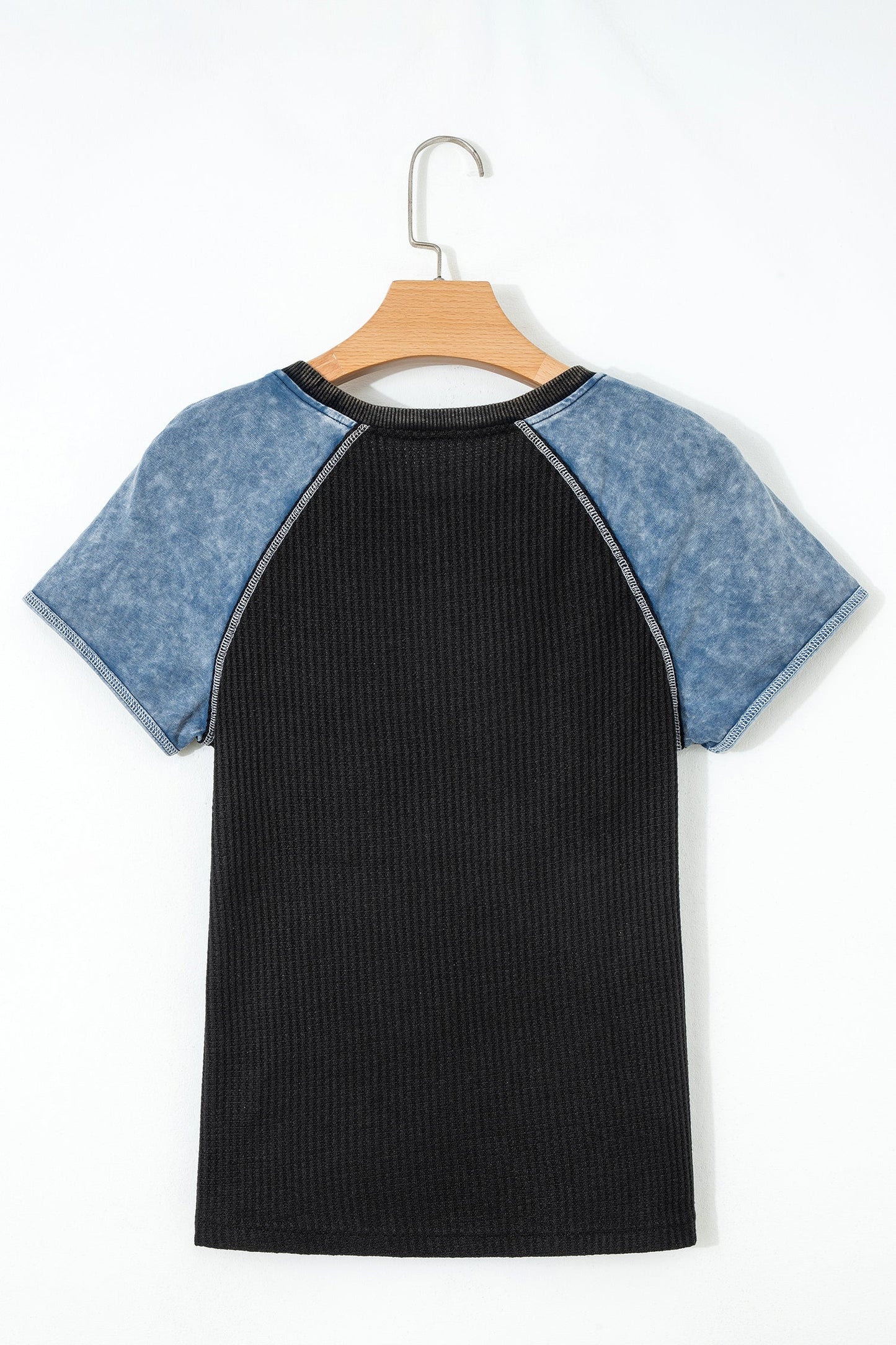 Brynleigh Patchwork Short Sleeve Top