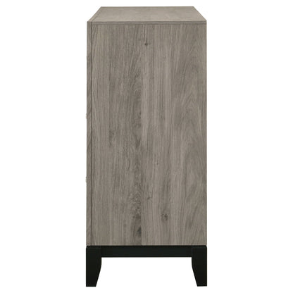 Valen 6-drawer Bedroom Dresser Cabinet Light Taupe