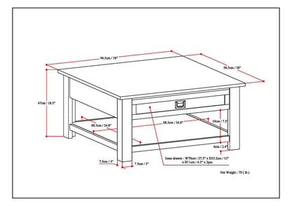 Monroe - Handcrafted Side Table