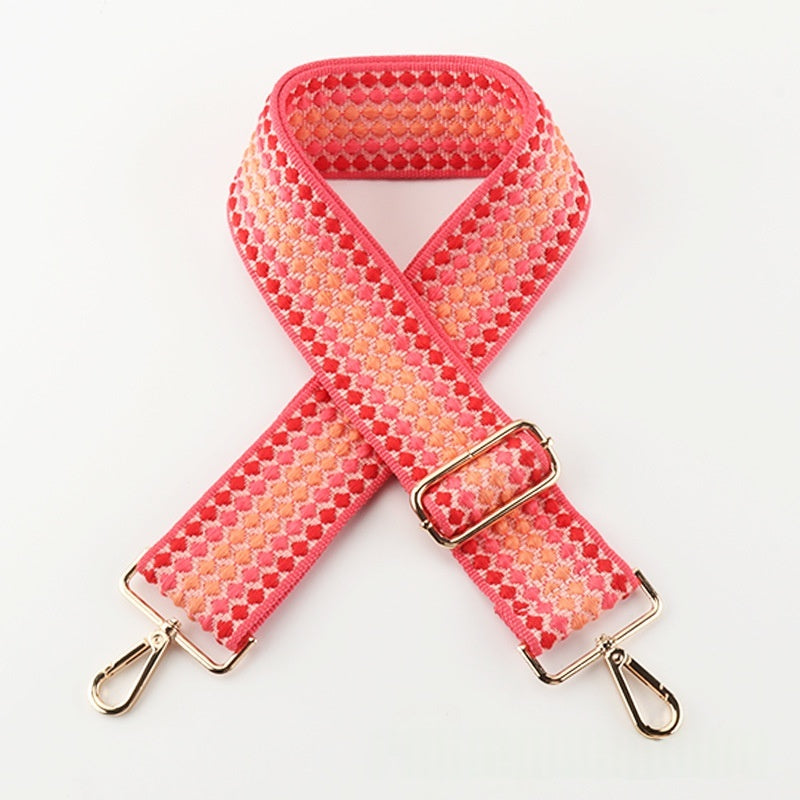 Double-sided Polka-dot Jacquard Bag Accessory