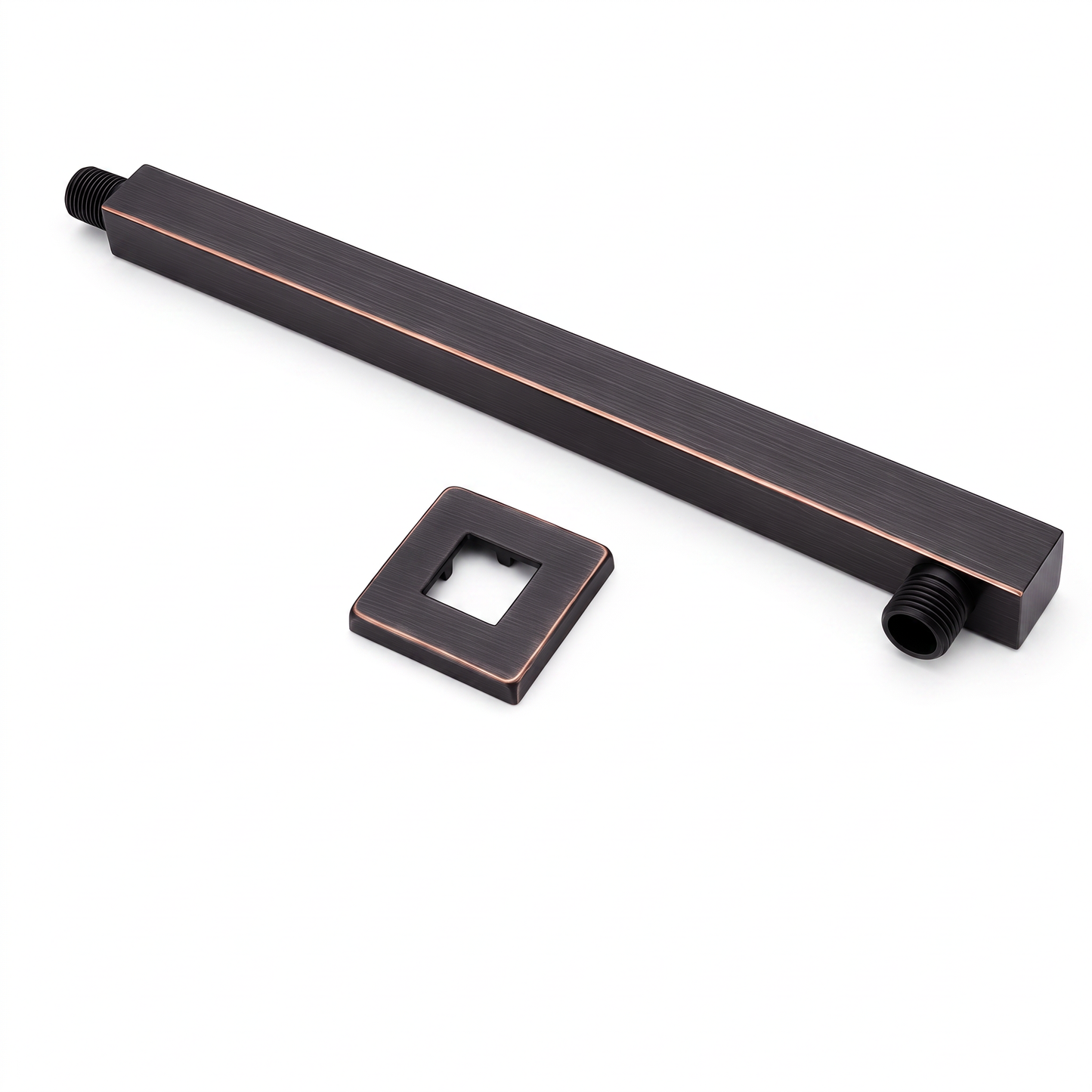 10 Inch Wall Mount Rainfall Square Shower Head, Oil Rubbed Bronze