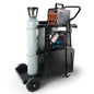 Welding Cart, 2-Tier Heavy Duty Welder Cart with Lockable Cabinet