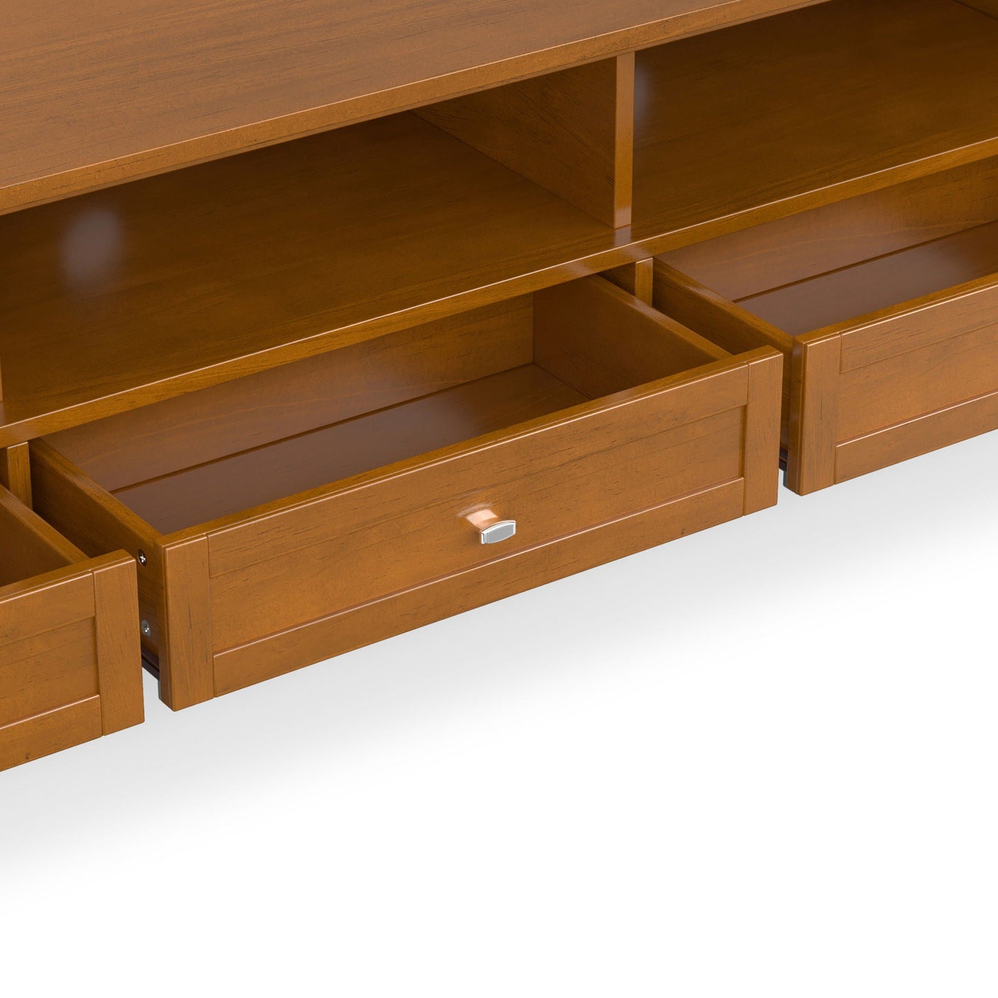 Warm Shaker - Handcrafted Low TV Media Stand