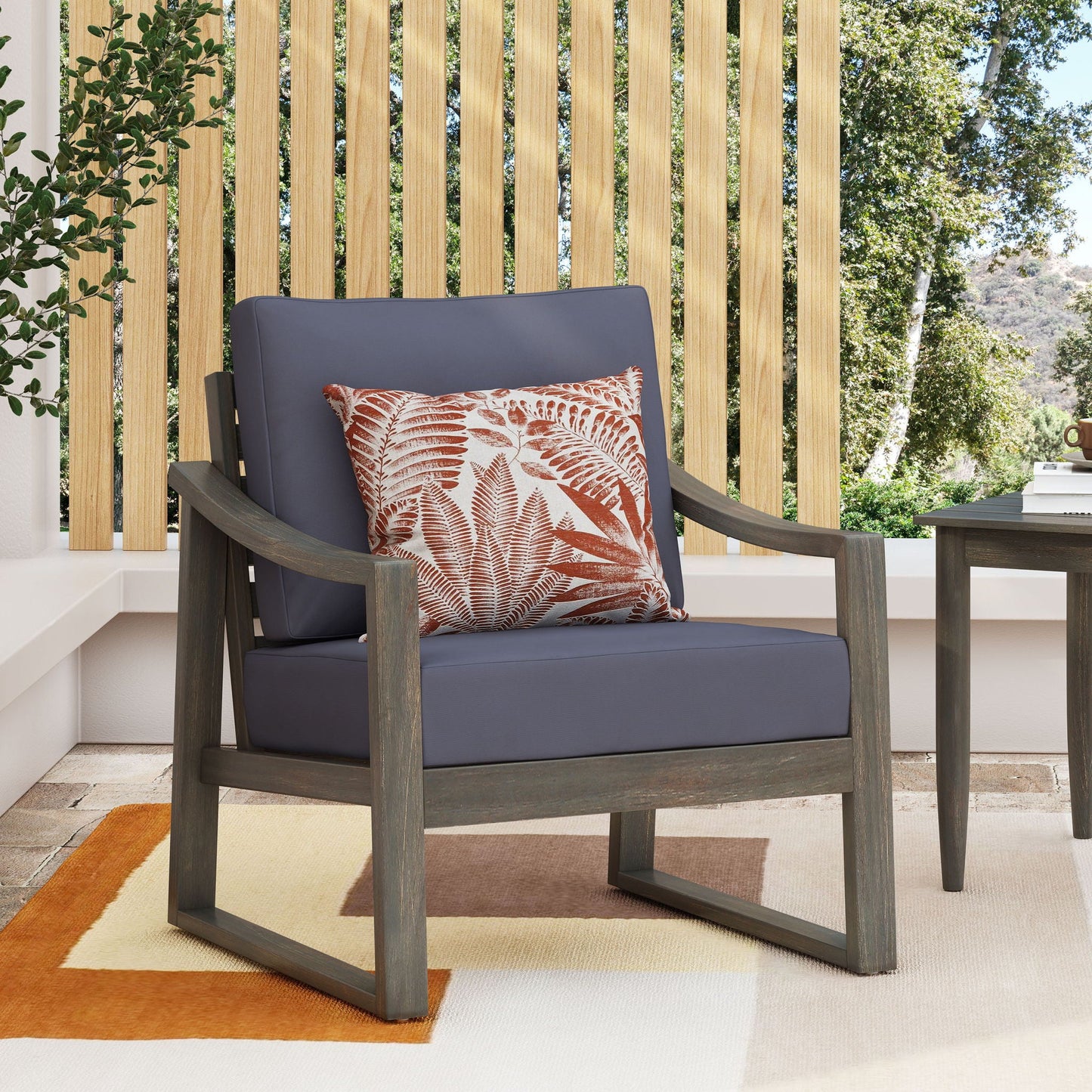 Samwell Outdoor Club Chair