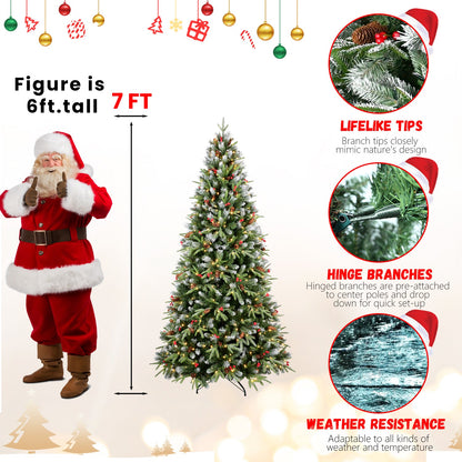 6FT Christmas Tree with 350 Warm Lights