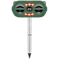 Solar Ultrasonic Animal Repeller Motion Sensor Animal Repellent USB Animal Chaser IP66 Waterproof for Farm Garden Yard to Drive Deer Raccoon Squirrel