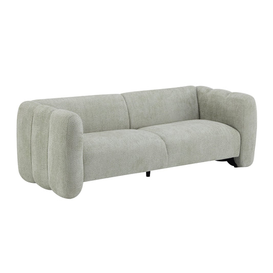 Tonson 83" 3-Seater Boucle Sofa with Wave Design