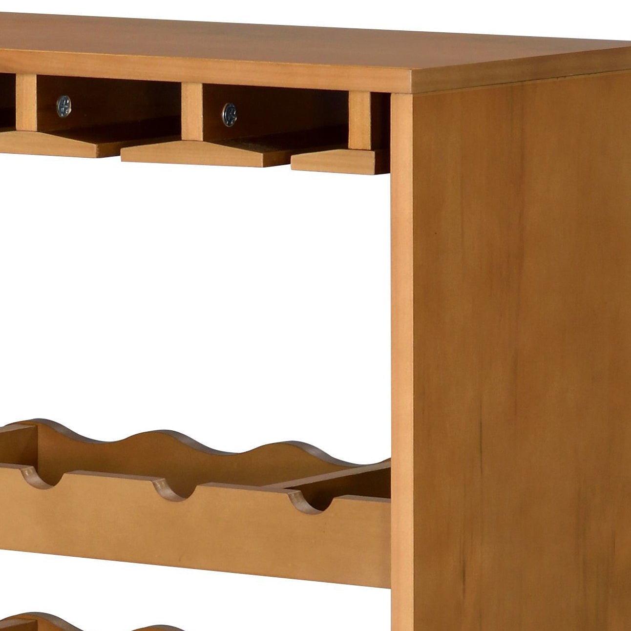 Hanzi Built-in Wine and Stemware Rack