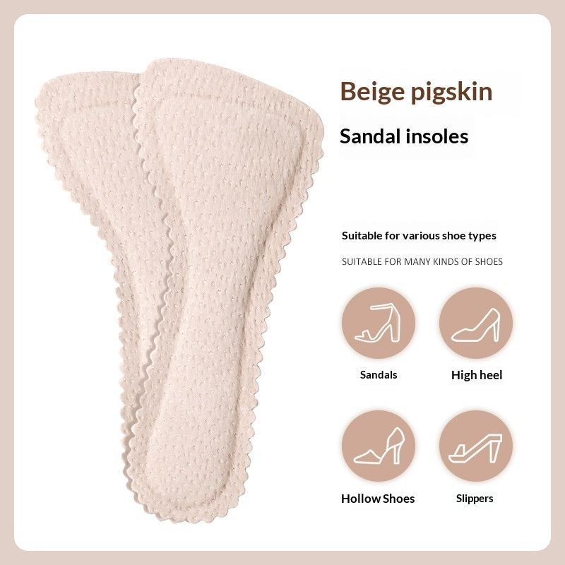 Self-adhesive Breathable High-heel Insolesperfect For Sweaty Feet