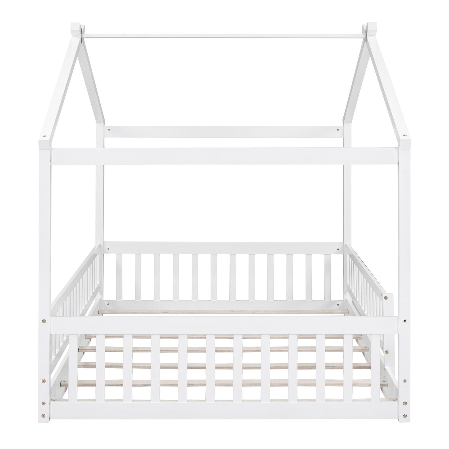 Bed House Bed Frame With Fence