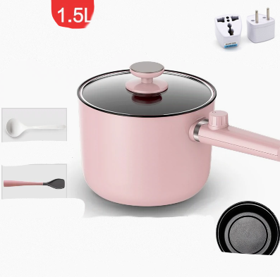 Mini Electric Hot Pot for Portable Cooking - Compact Plug-in Household Cooker