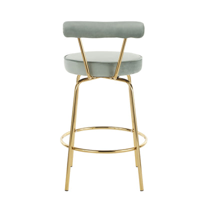 Rhonda - Glam Counter Stool (Set of 2)
