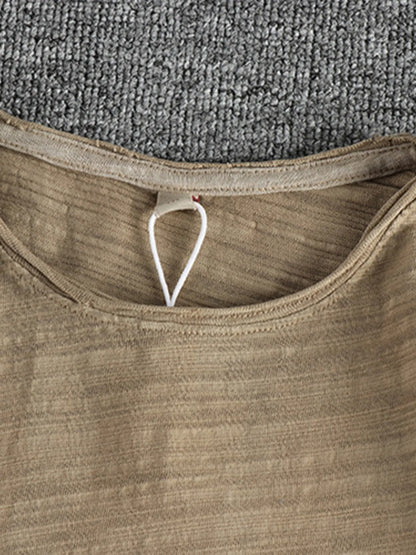Men's Round Neck Short Sleeve T-Shirt