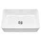 33.5x20 in Farmhouse Sink Undermount Kitchen Single Bowl Basin Fireclay