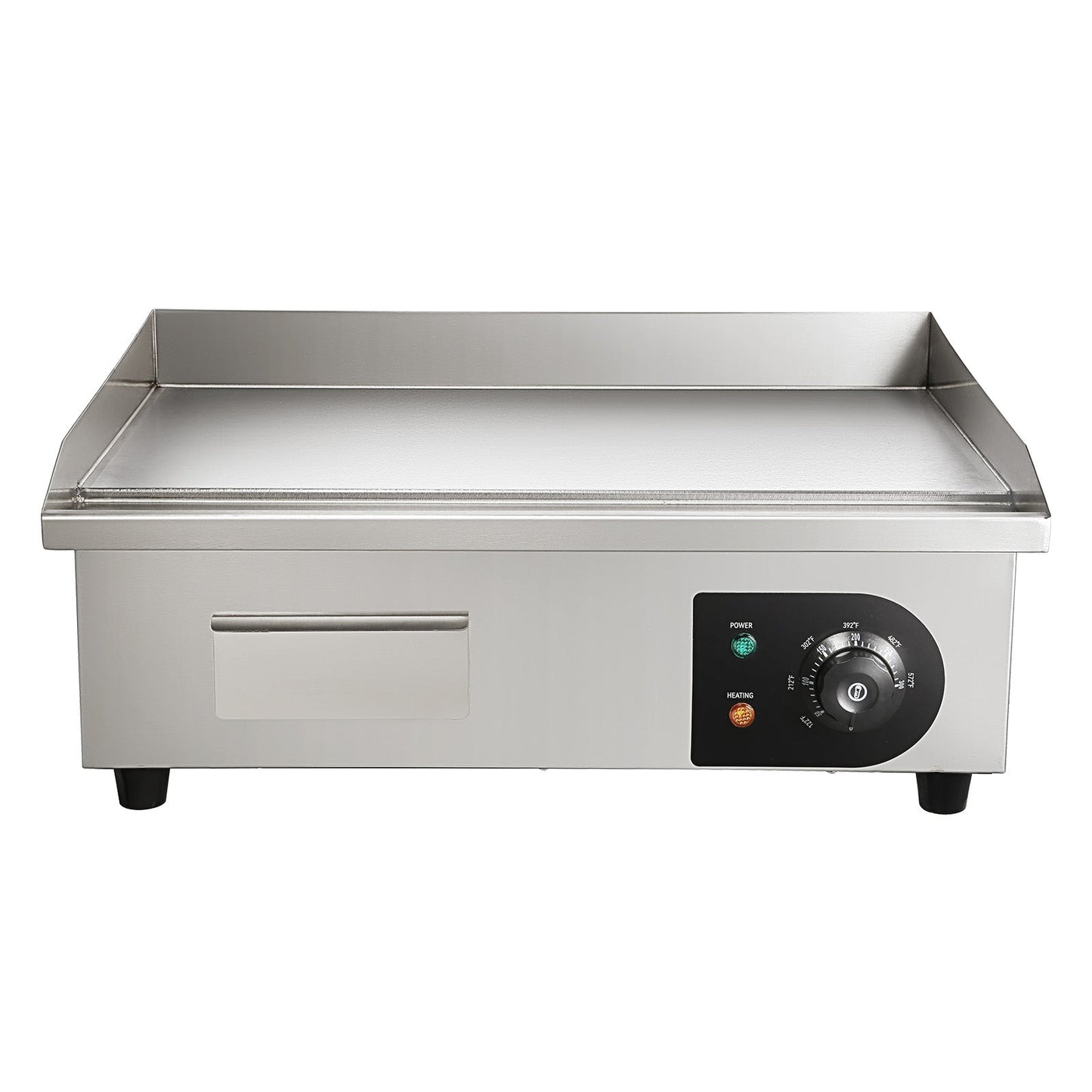 Commercial Electric Griddle, 21 x 11.8 Inch, 1750W